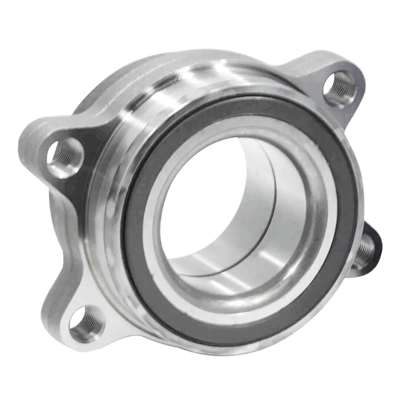 Front Wheel Hub Bearing Silver Metal For Nissan Elgrand E51 2.5 3.5 ABS 2002-2010 40210-WL000, 40210-WL020, 0282E51MF 1 Piece