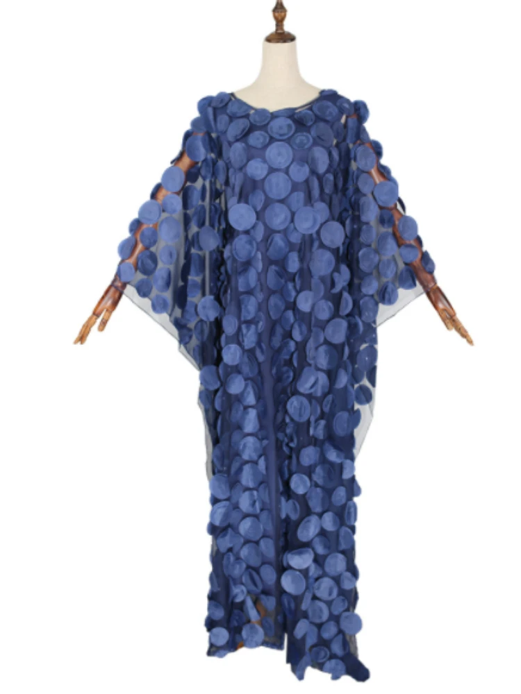 African Women's Dashiki Fashion Loose Embroidery Long Dress african dress