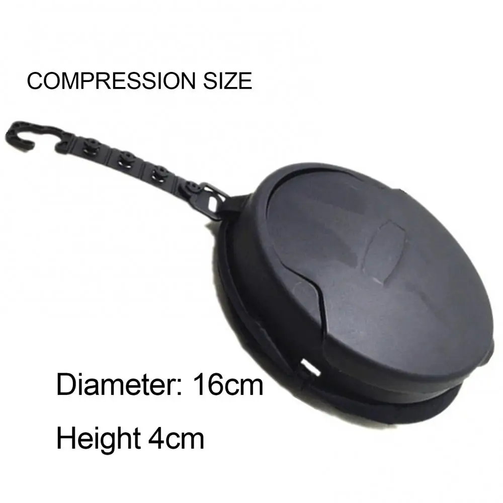 Trash Bag Garbage Can Portable Foldable Traveling Car Cylindrical Organizer With Lid Light Weight And Large Capacity