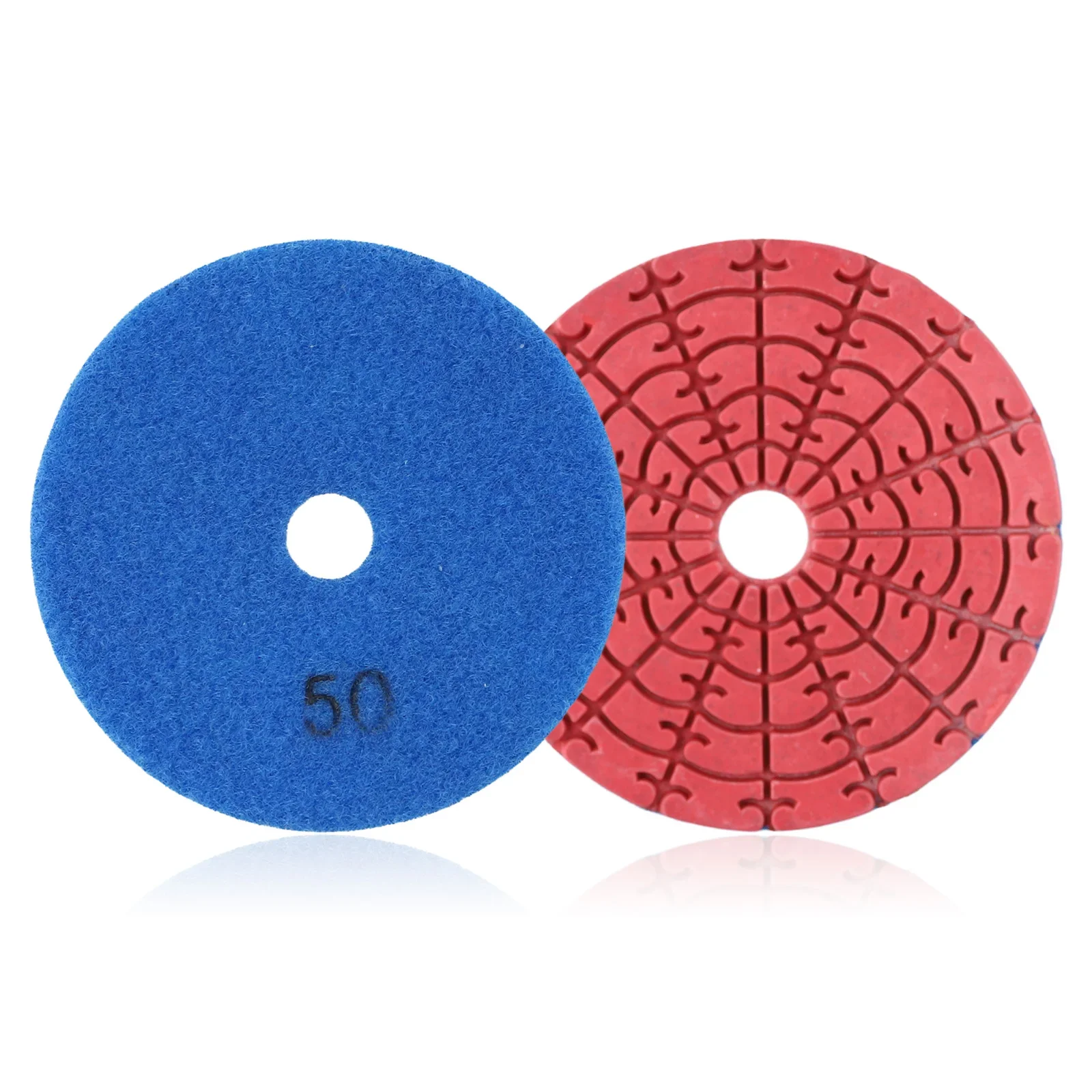 

4 Inch Diamond Polishing Pads Kit Wet/Dry For Granite Stone Concrete Marble Polishing Use Grinding Discs Setd Power Tools
