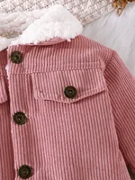 Warm Jacket Outwear For Newborn Baby Boy 0-3 Years old Casual Fashion Winter Cotton Coat Long Sleeve Toddler Kids Clothes 6
