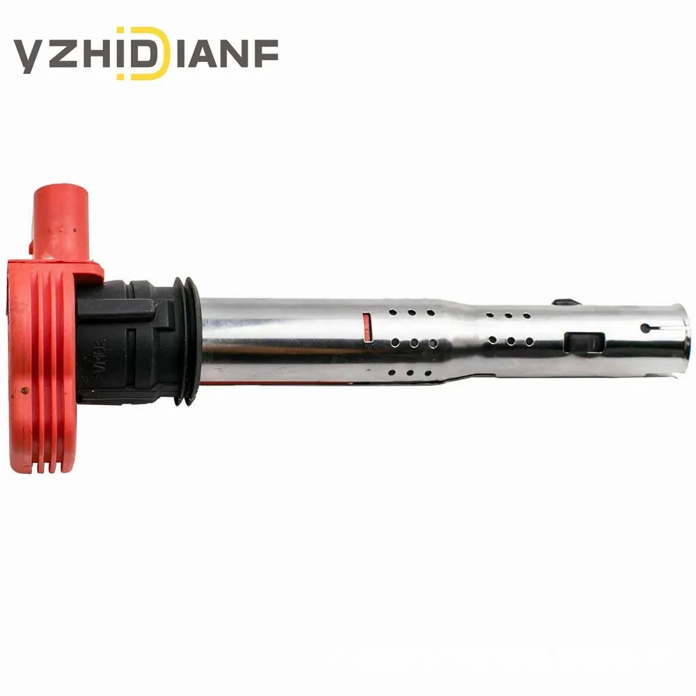 4Pcs Car Ignition Coil ignition coil igniter,car ignition parts,ignition device for VW Jetta Golf Passat Tiguan CC Tiguan Audi A3/4/5/6/7/8 TT Q3/5 R8 06E905115 ABCDE 07K905715F 4.6