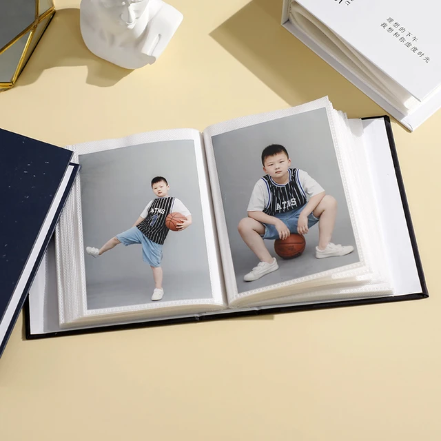 6 Inch 100 Photos Photo Album Interleaf Type Family Travel Memory Book  Rectangle Baby Scrapbook Waterproof Picture Storage Case - AliExpress