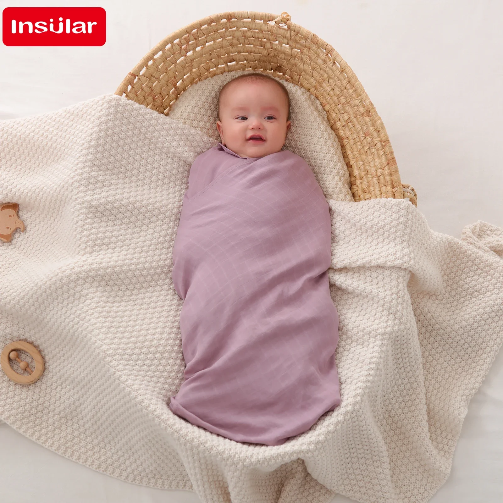 120*120 Cm Soft Muslin 100% Cotton Baby Blanket Cute Cartoon Newborn Blankets Bath Gauze Infant Wrap Sleepsack Stroller Cover 6