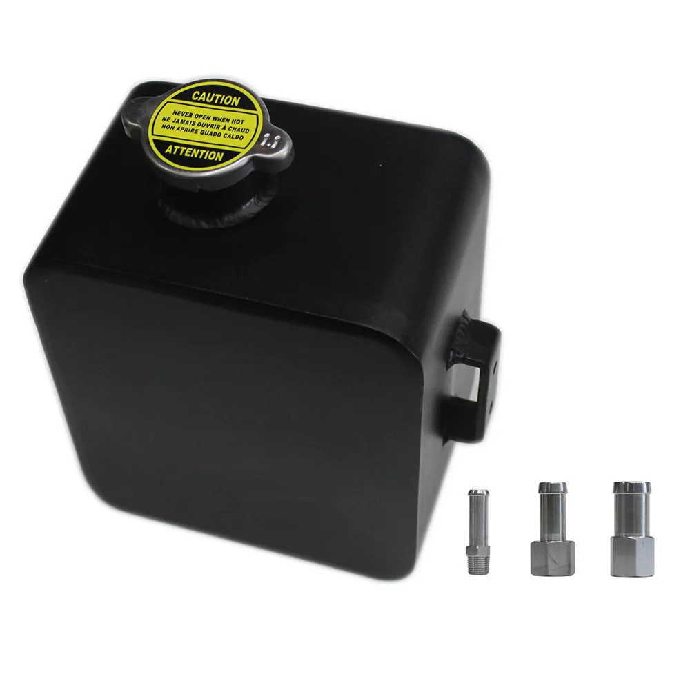 

Автоматический полированный сплав головка расширительный резервуар для воды и крышка для воды перелив охлаждающей жидкости набор резервуаров Универсальный 2000 мл