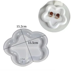 Silicone Cloud Coaster Tray Mold for DIY Epoxy Resin and Aromatherapy Crafts (C Silicone Mold)