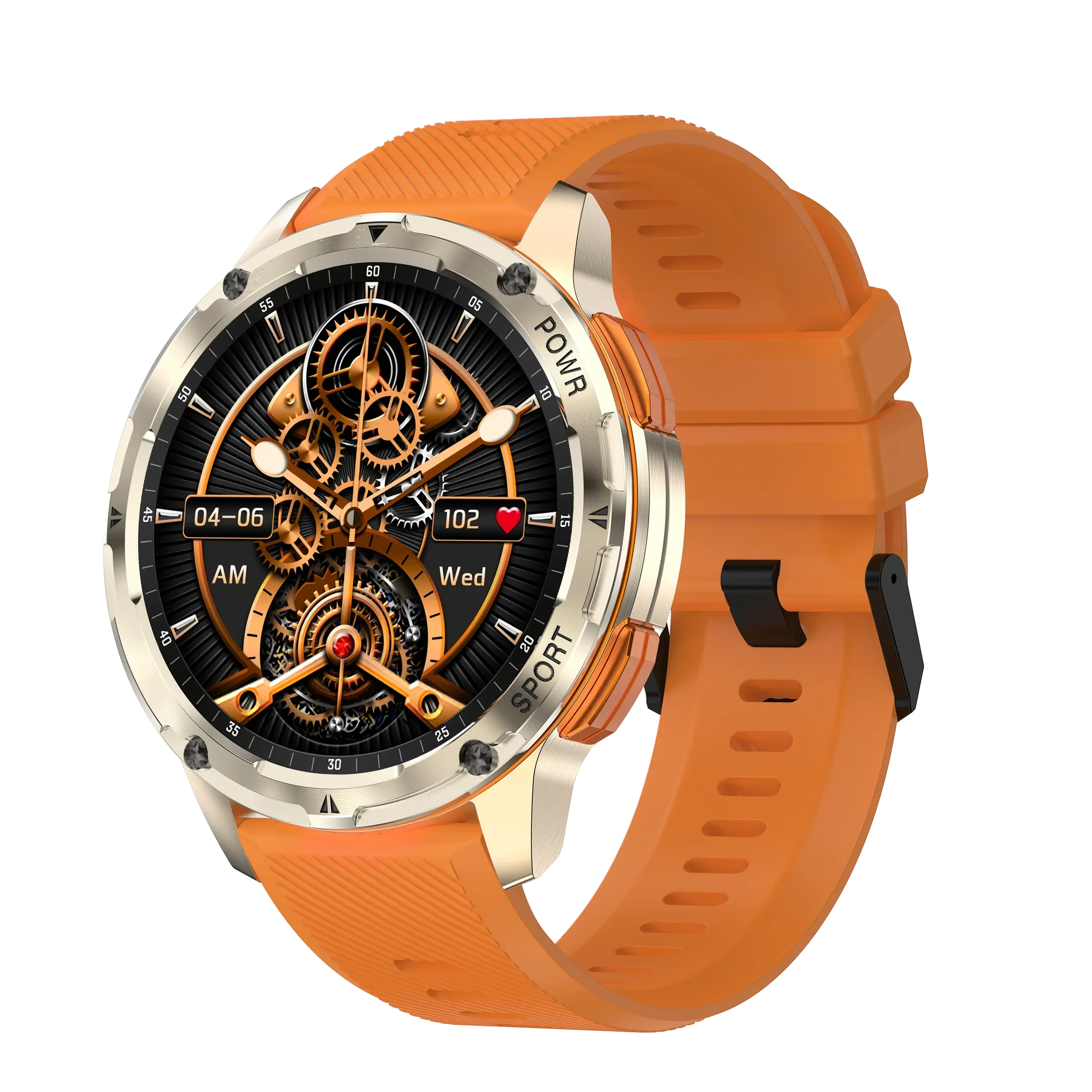 �м� amoled ����Ʈ �ð� AK59 ���Ÿ� BT ��ȭ 400mah ���� ���͸� ���� �ݼ� ��Ʈ�� ���� �ð� ������ AK59 smartwatch