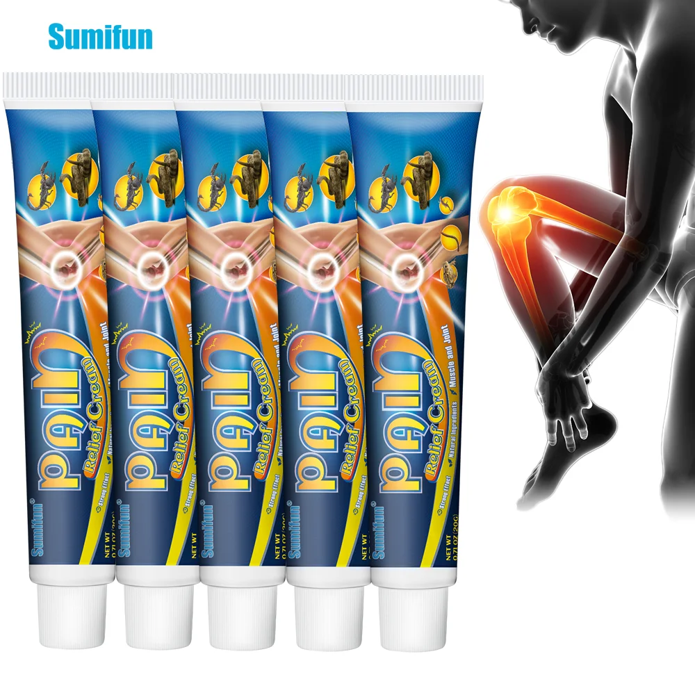 

1/5Pcs Sumifun Scorpion Venom Pain Relief Cream Knee Joint Muscle Analgesic Ointment Arthritis Rheumatism Ache Medical Plaster