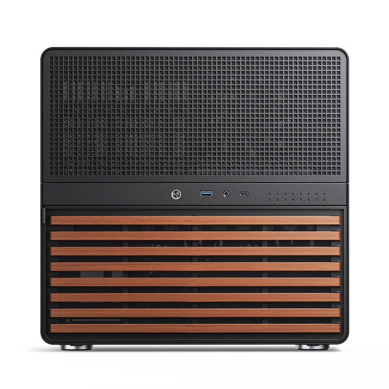 JONSBO N5 NAS Case supports ITX/M-ATX/ATX/E-ATX motherboards ATX PSU Use North American walnut solid wood supports Water cooling pc case pc chassis computer chassis frame mini itx desktop case