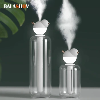 USB Air Humidifier LED Portable Silent Diffuser Car Purifier Aroma Diffuser Mist Maker For Home Office Humidification Detachable 1