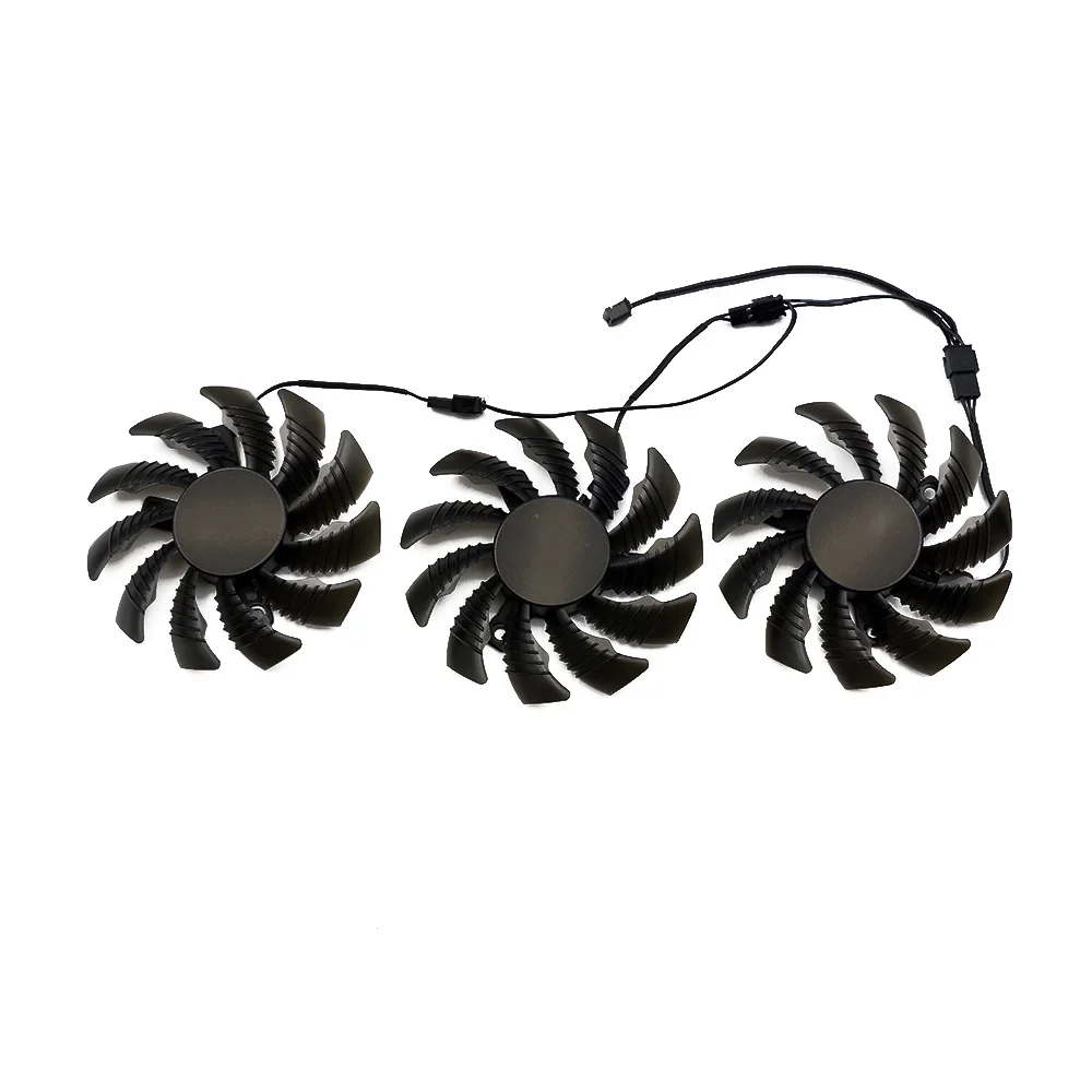 Ventiladores de Refrigeração para Gigabyte Placas Gráficas Substituição Cpu Cooler Pld08010s12h Gtx 970 Windforce g1 75 mm Pinos 3pin Gtx970 - Imagem 6