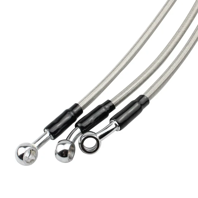 ブレーキオイルホース 39 Cm-150 Cm オートバイ用ブレーキオイルホース パイプライン ステンレススチール編組 ユニバーサル オートバイホース  ユニバーサル オートバイ ステンレススチール 編組パイプライン 39cm-140cm オートバイ ブレーキ オイル SWAGE- LINE/ス ... オートバイホース ユニバーサル オートバイ ステンレススチール 編組パイプ Moto 35cm-180cm オートバイ ブレーキ オ