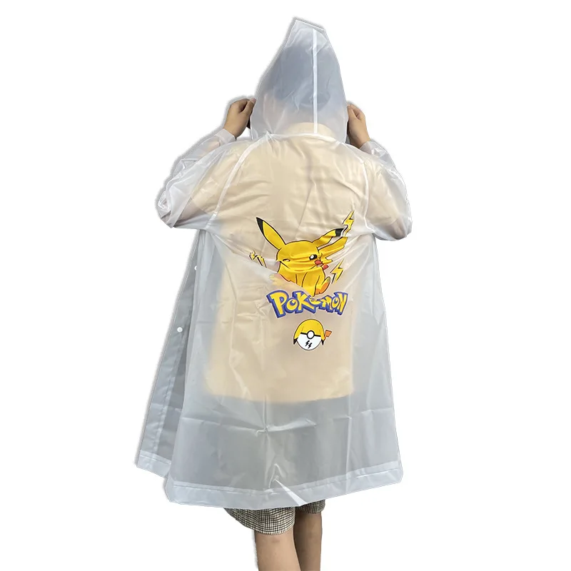 Pokemon Waterproof Coat Rain Coat Kid Pokemon | Kid Pikachu | Raincoat Pokemon - Fantasy Figurines -