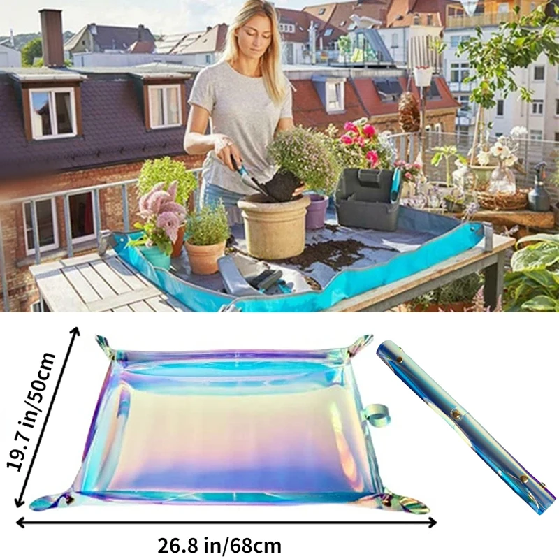 2pcs Waterproof Plant Mat - Lightweight, Foldable & Space-Saving Design