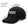 DAD MOM Embroidery Baseball Cap Fashion Women Men Hat Sport Visors Snapback Cap Sun Hat Breathable Outdoor Caps 5