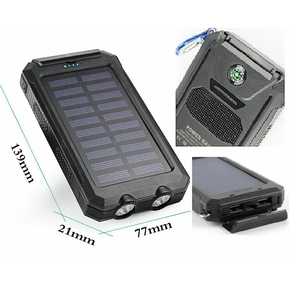 luz bateria externa usb carregador viagem à