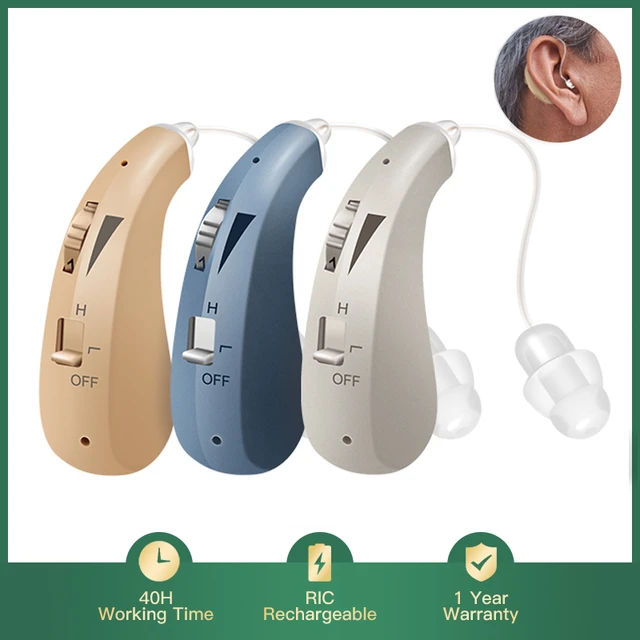 Invisible Hearing Aids Rechargeable Hearing Aid BTE Digital Sound Amplifier  For Deafness Elderly Wireless Headphones audifonos - AliExpress