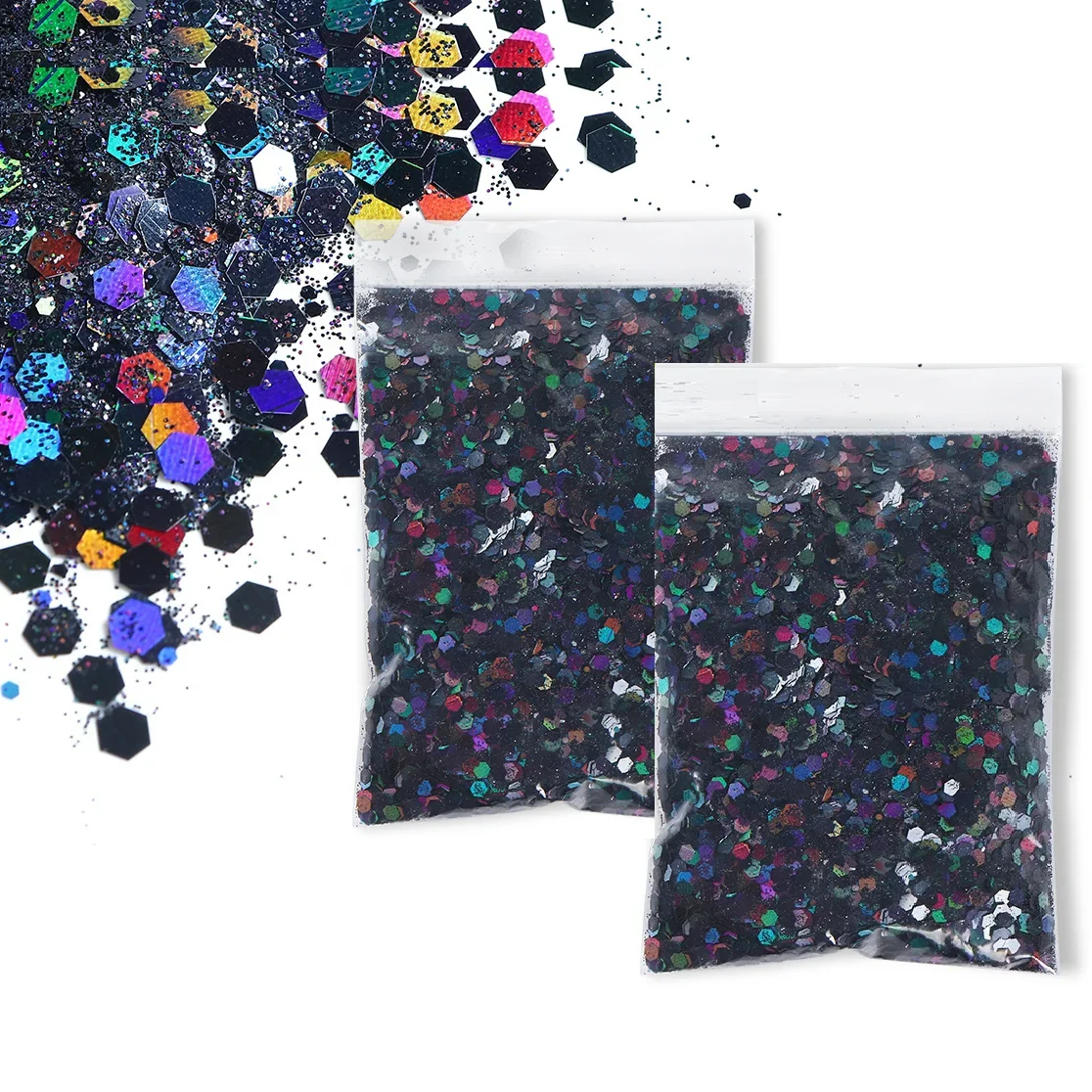 Holographic Iridescent Chunky Glitter Flakes