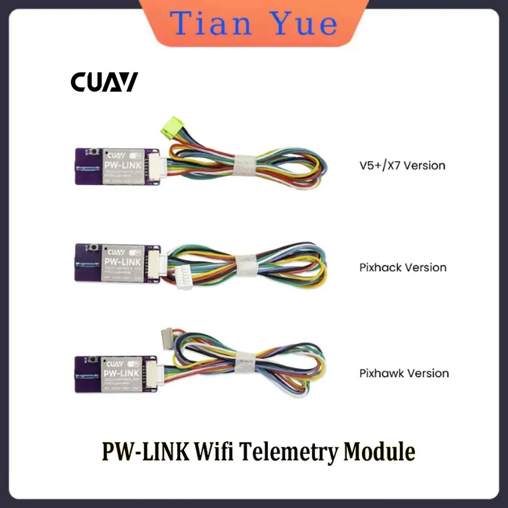 CUAV PW-LINK Wifi Telemetry Module With Internal Antenna High-Speed Data Transmission for PIX FPV PIXHACK PIXHAWK Controller