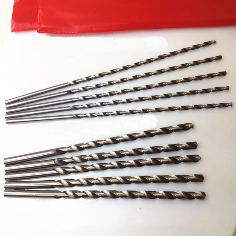 

Extra Long 350mm HSS Twist Drill Straigth Shank Auger Drilling Bit 1Pc 3mm 4mm 5mm 6mm 6.5mm 7mm 7.5mm 8mm 8.5mm 9mm 9.5mm 10mm