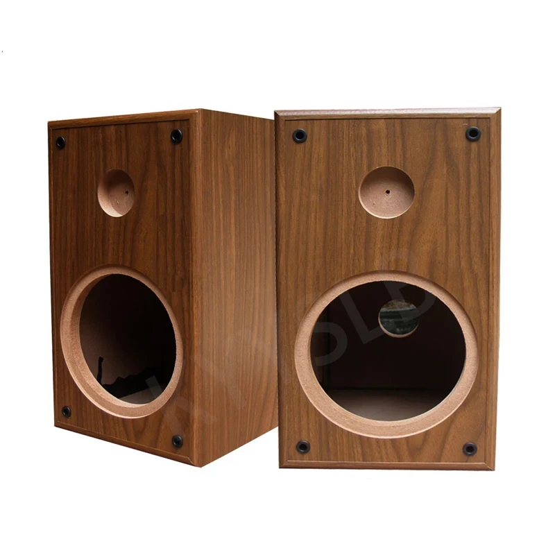 Inch Wooden 2-way Speaker Empty Box Car Set Audio LoudSpeaker