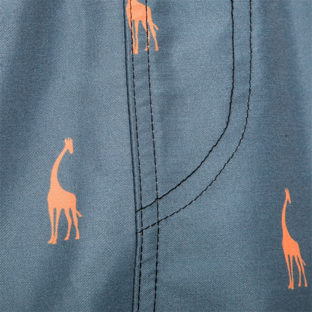 AIOPESON 남성용 방수 비치 반바지, 고품질, 빠른 건조, 프린트 반바지, 스포츠 러닝 반바지, 여름