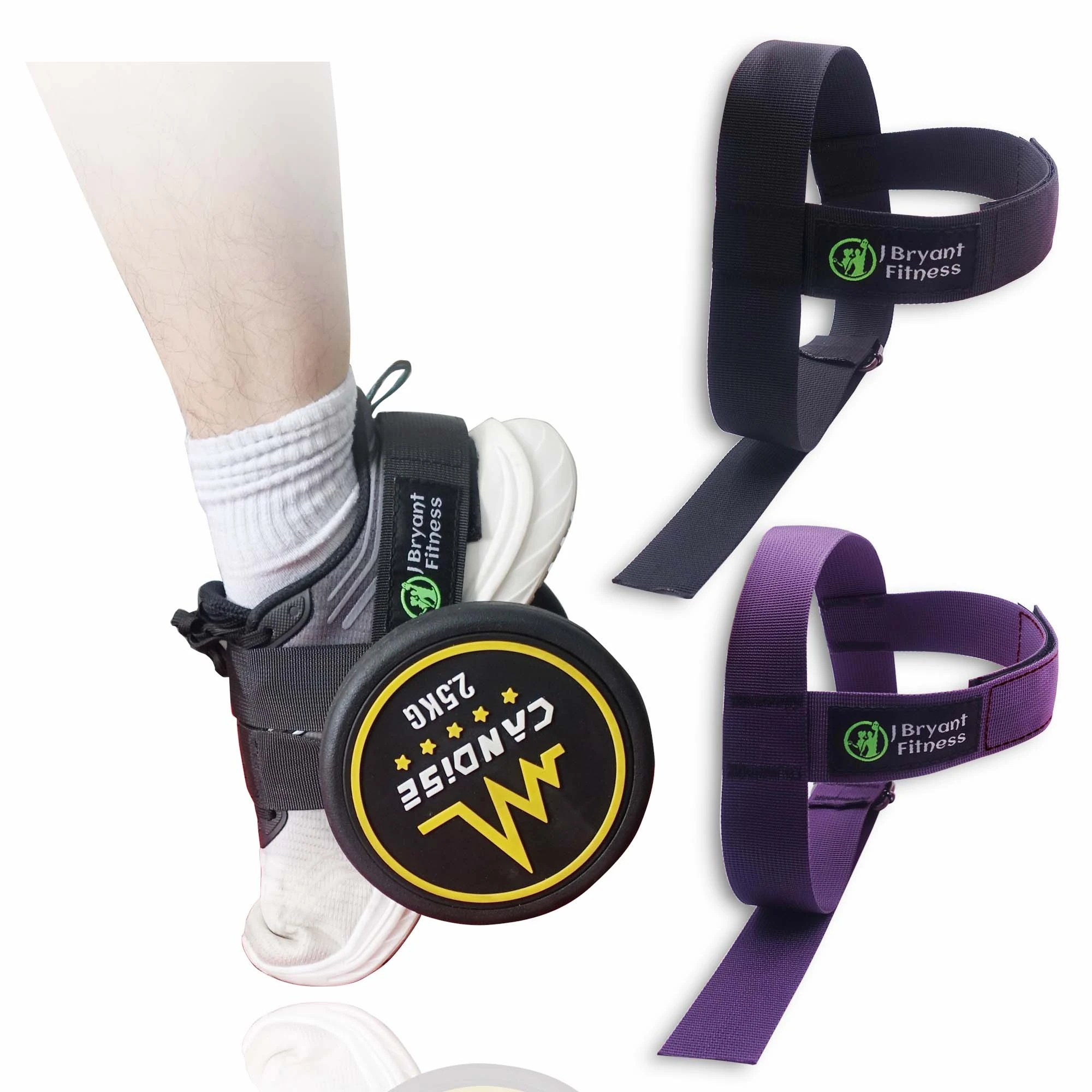 Dumbbell Ankle Strap Foot Strap Tibialis Trainer Leg Muscle Strengthen