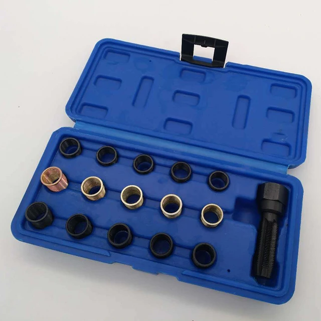 M10 x 1 M12 & M14 x 1.25 Helicoil Spark Plug Thread Repair Kit Wire Inserts  Sets