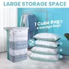 1pc No Need Pump Vacuum Bags Large Plastic Storage Bags for Storing Clothes Blankets Compression Empty Bag Travel Accessories 4