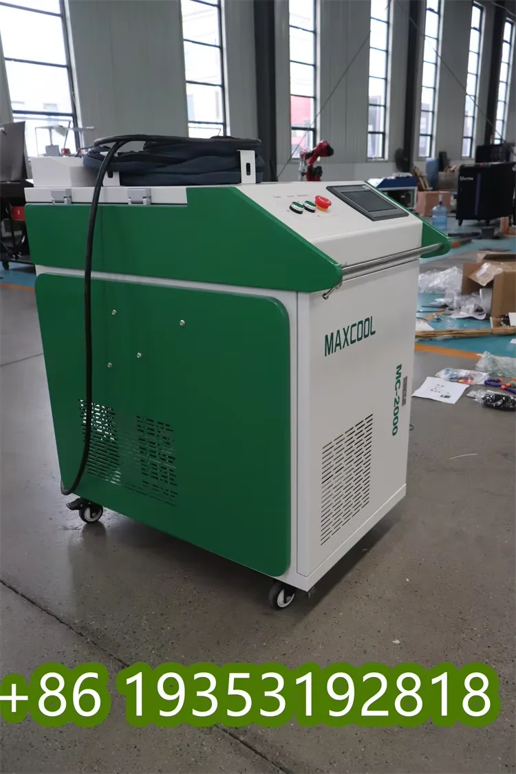 Laser Rust Removal 2000W 1000W Car Boat Aluminum Steel Metal Surface Cleaner Laser Paint Remover JPT CW Cleaning Machine