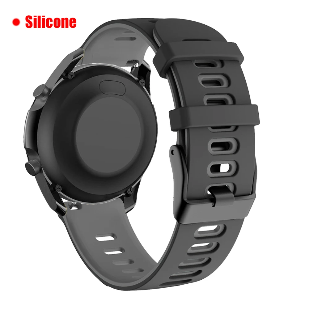 Elegant Leather Watch Band - 20mm/22mm Sports Strap