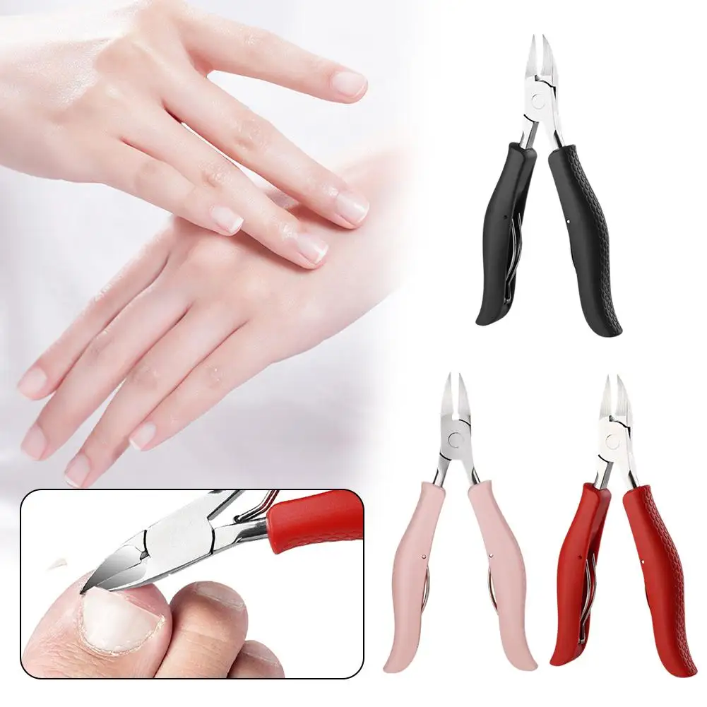 1Pcs Professional Toe Nail Clippers Nail Correction Thick Ingrown Toenails Nippers Dead Skin Remover Cutter Manicure Tool