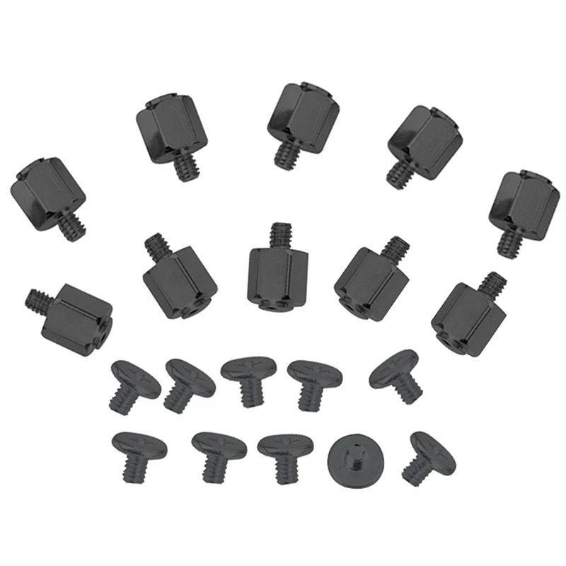 10 Sets Hand Mounting Kits Stand Off Screw Hex Nut For ASUS M.2 SSD Motherboard