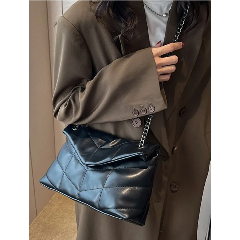 One Shoulder Bag Fashion Chain Women's Style Crossbody Texture Handbags for Women Casual High-quality Messenger Versatile Luxury