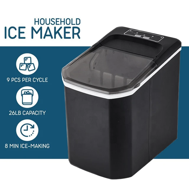 Ice Maker Small 15kg Smart Mini Household Automatic Round Ice Cube Maker Ice  Machine Easy To Make, Cool All Summer Long - AliExpress