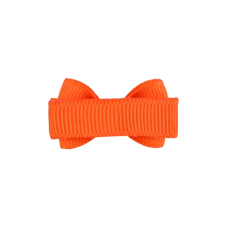 1.2 Inches Solid Colors Mini Hair Bows