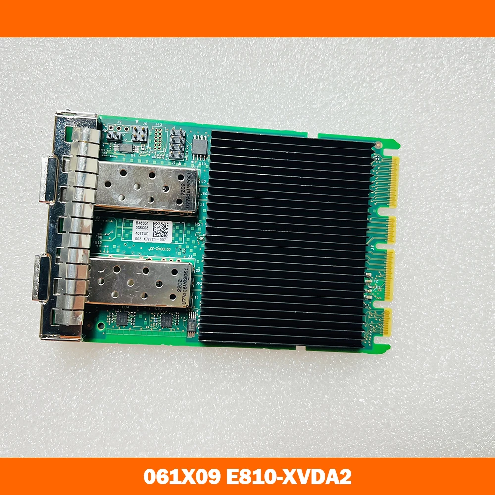 For Dell 061X09 E810-XVDA2 dual port SFP28 25Gb OCP3.0 dual port 10 Gigabit Ethernet card 3 For Dell 061X09 E810-XVDA2 dual port SFP28 25Gb OCP3.0 dual port 10 Gigabit Ethernet card