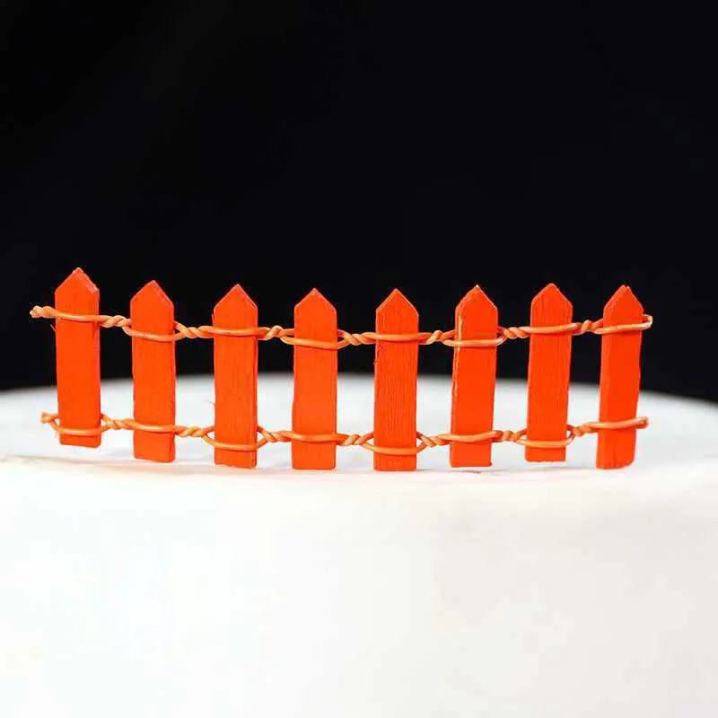 ตัวเลือกสินค้า รั้วไม้ Palisade Miniature Fairy Garden บ้านตกแต่งบ้าน Mini Craft Micro ภูมิทัศน์ตกแต่ง DIY อุปกรณ์เสริม