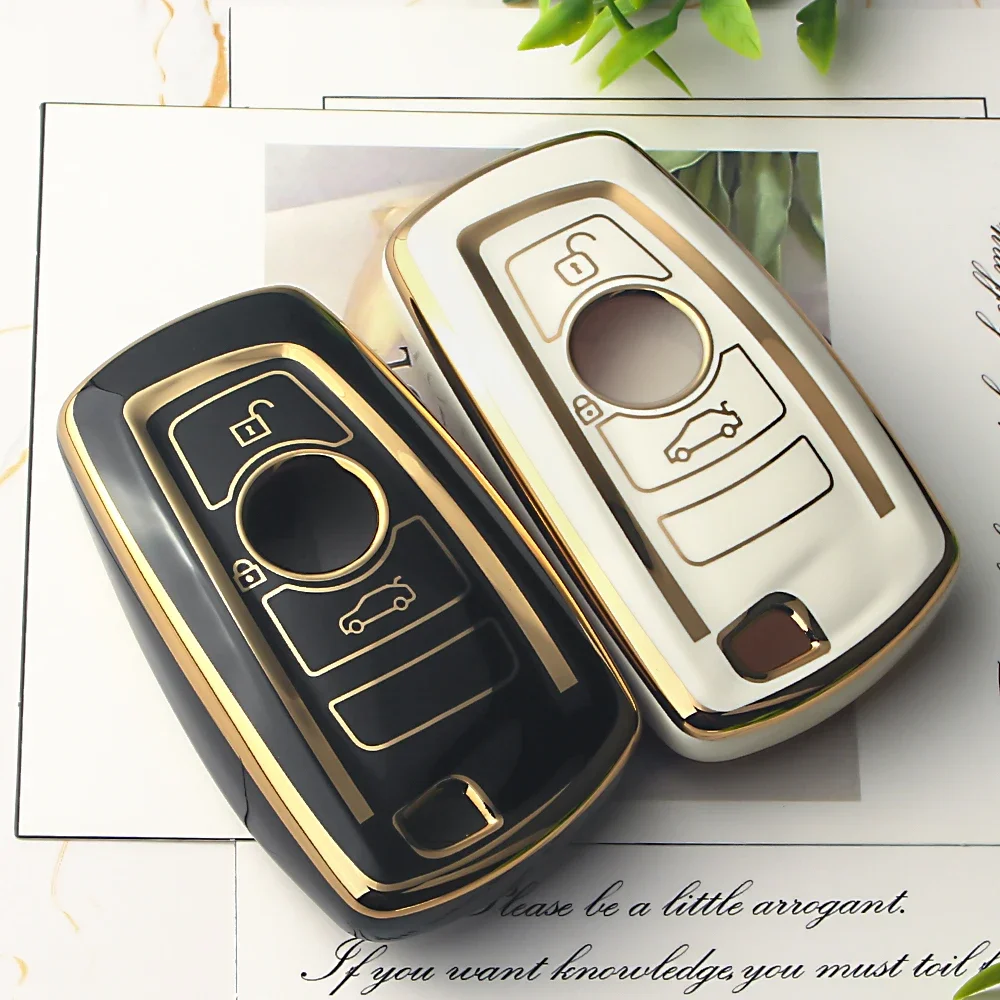 Premium TPU Car Key Case Cover - Sleek Protection for Your Auto Remote Accessories