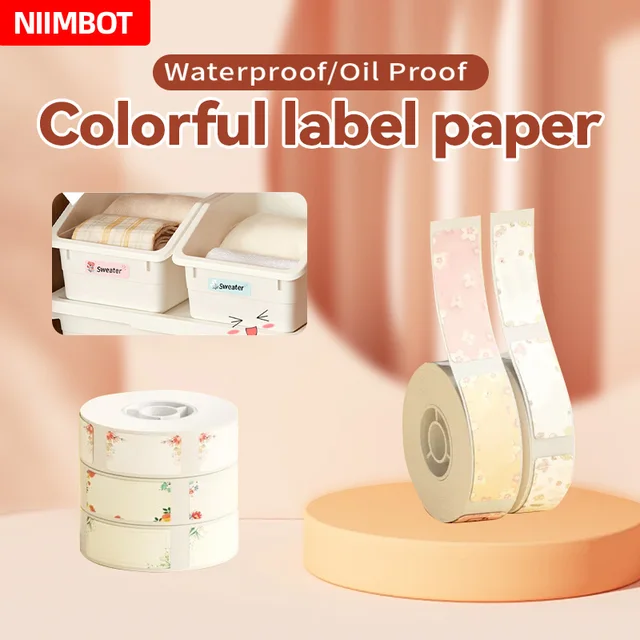 Niimbot D110/D11/D101/H1/H1S label machine, self-adhesive printing paper, coding machine, pricing paper, product price tag paper 6