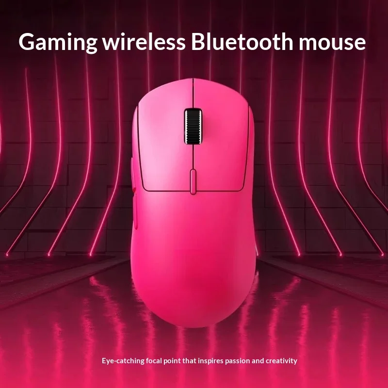 GPW 마우스 블루투스 2.4G 무선 3모드 충전식 인체공학적 오피스 게임용 휴대용 마우스 iPad PC 노트북 마우스용 ﻿