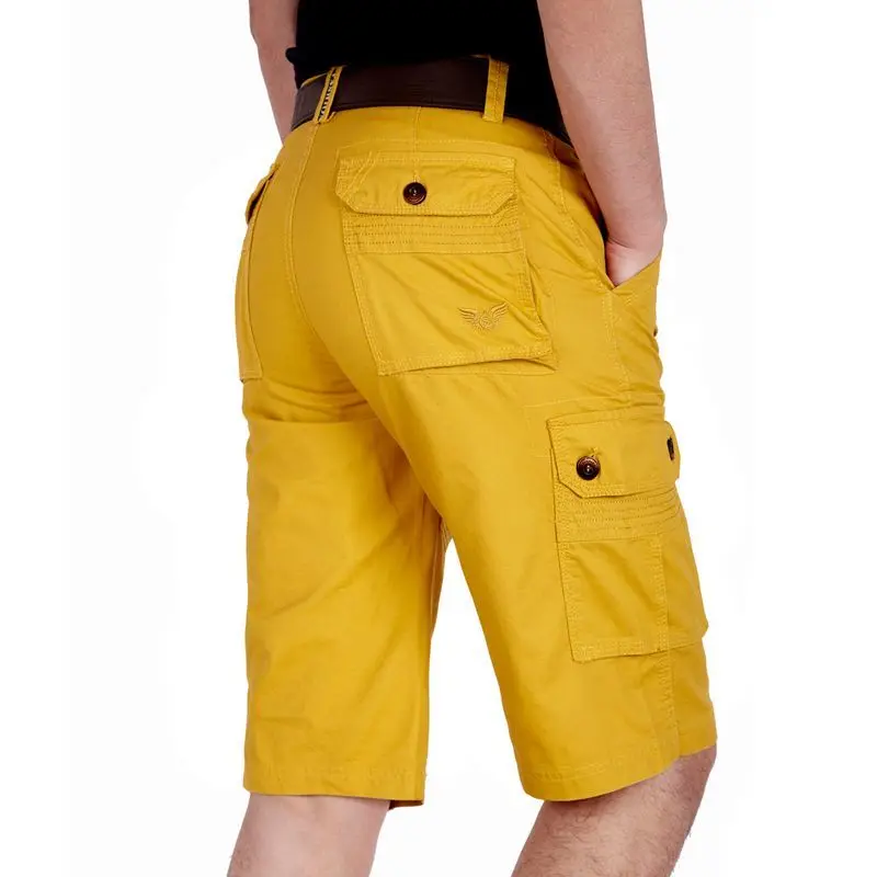 Summer Military Tactics Shorts Men Cotton Cargo Shorts Army Multi-pocket Outdoor 2023 Leisure Plus Size Loose Brand Sweatpants