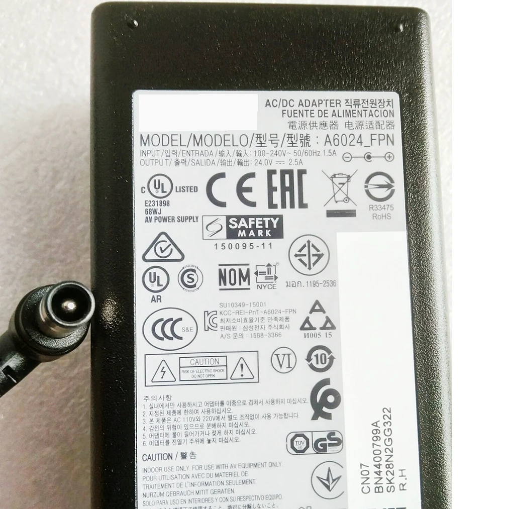 Adapter Samsung Hwk450 Buy 24V AC DC Adapter A4024_FPN A3024-FPN