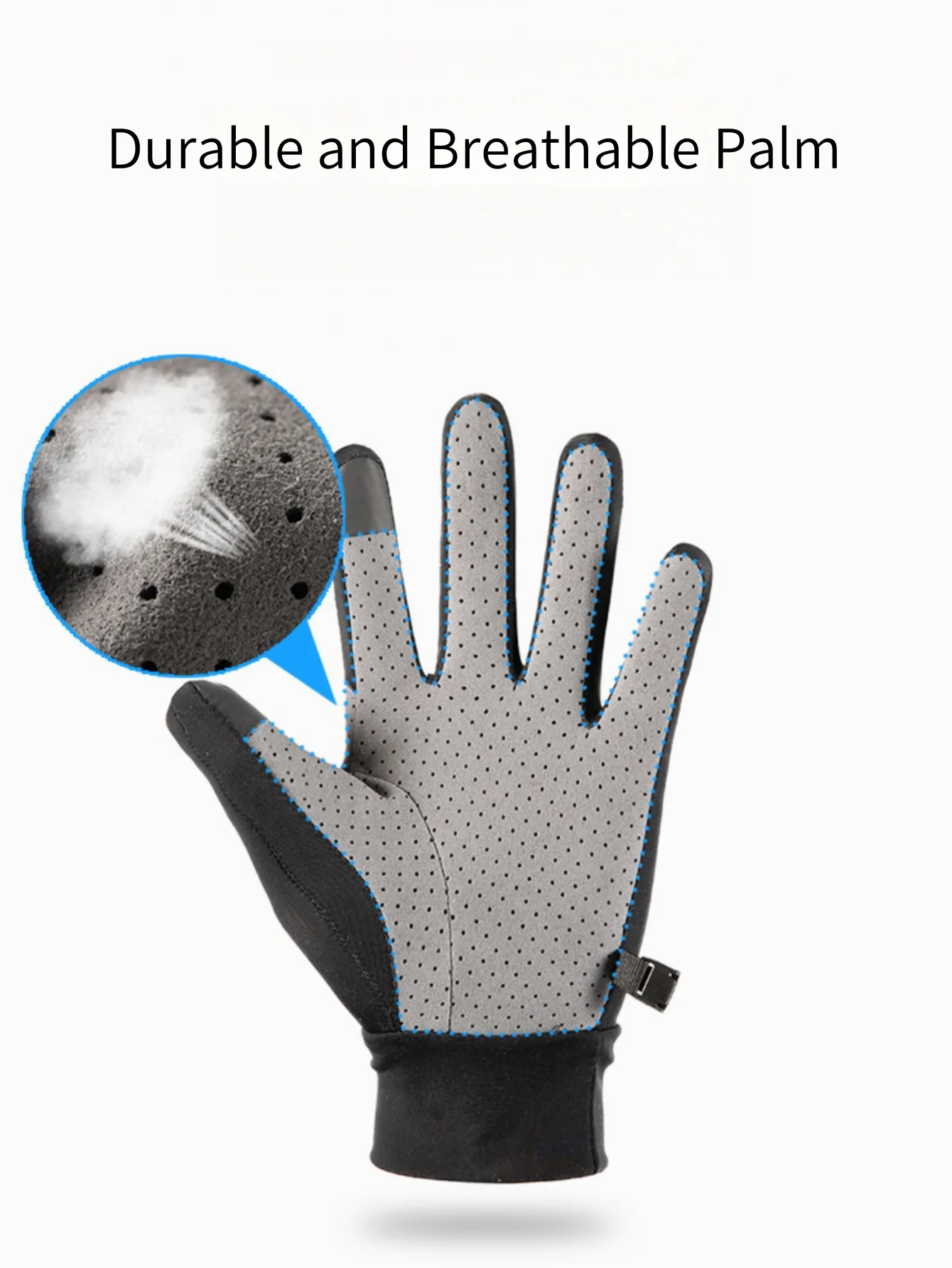 Cycling  Full Finger Gloves ebike Ice Silk Sunscreen Breathable Non-slip Shockproof guantes ciclismo Fishing gloves 3