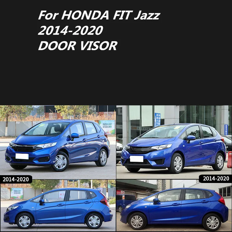 DEFLETTORI ARIA ANTIVENTO G3 PER HONDA JAZZ 5 PORTE 2014-2019 - Foto 4