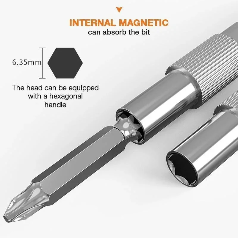 150/200mm 육각 핸들 유연한 샤프트 금속 연장 드라이버 드릴 비트 홀더 수동 드릴 척용 연결 링크
