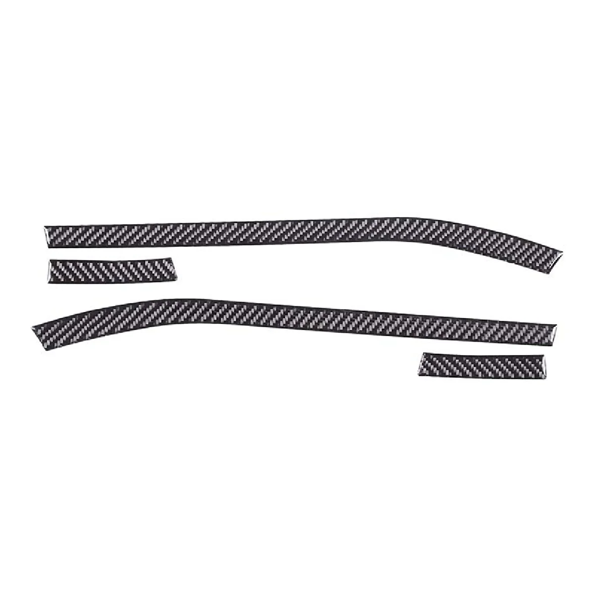 

For 2022-2023 Headlight Eyebrow Sticker Real Carbon Fiber