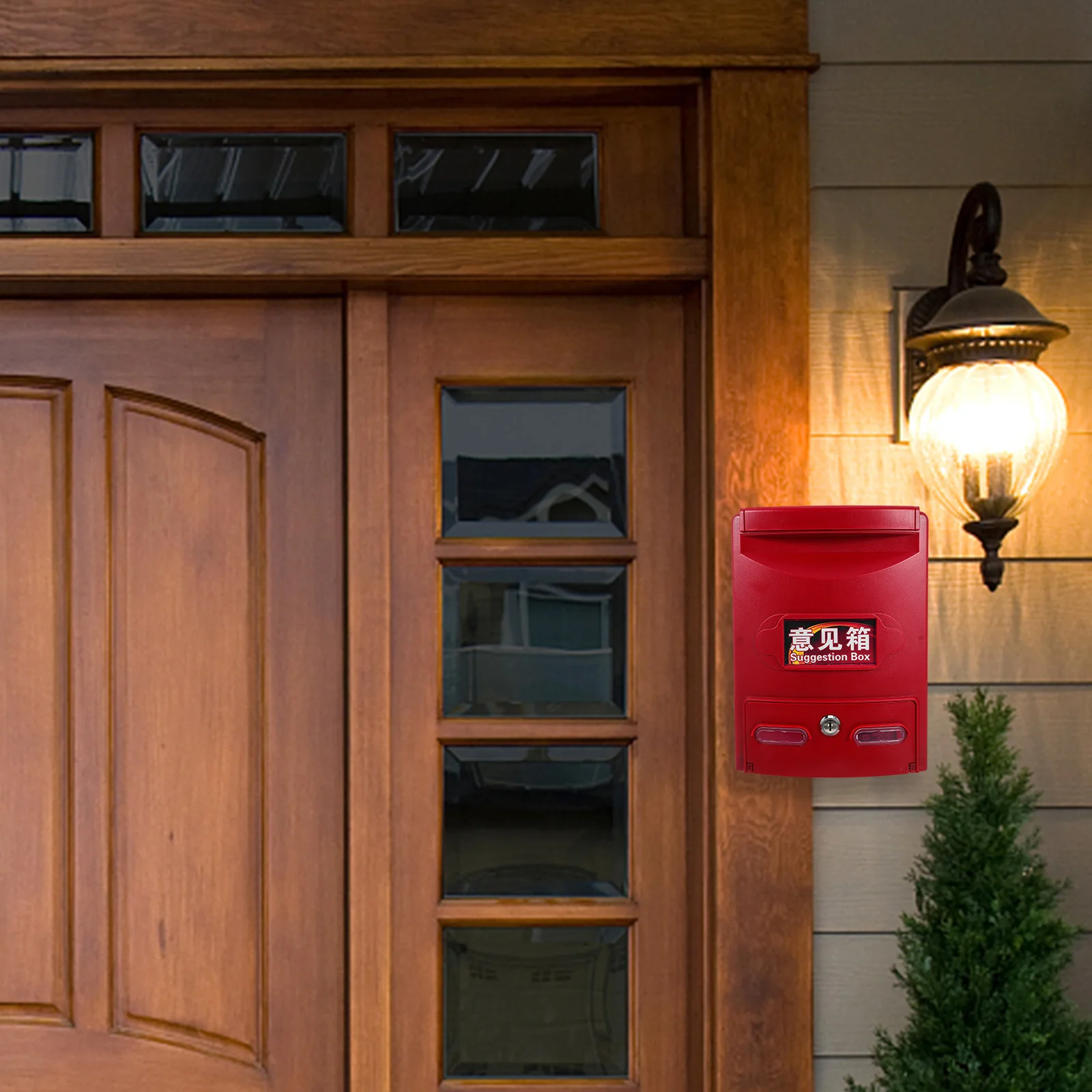 Wall Mount Mailbox Letter Box Outdoor Lockable Mailboxes For Mailbox Plastic Security Mailboxes Door Wall Mounted