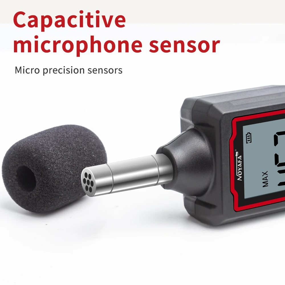 Sound Level Meter Decibel Tester High-precision Handheld Noise Tester 30~130dB Noise Measuring Instrument