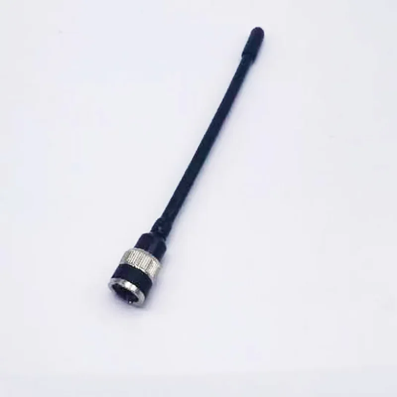 10PCS UHF 400-470mhz BNC Plug Rubber Antenna for ICOM IC V8 V80 V80E V82 V85 V85E U8 U82 U85 VX200 VX500 for KENWOOD TK208 Radio